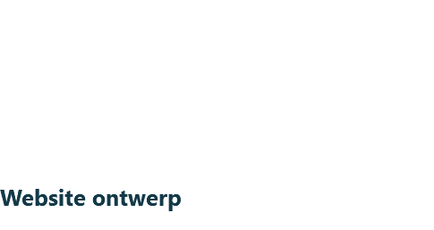 &nbsp;Website ontwerp