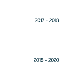 &nbsp;2017 - 2018 2018 - 2020
